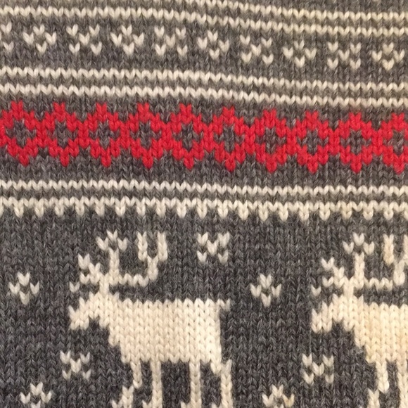 VTG Stowe Woolens Handcrafted Wool Fair Isle Nordic Ski Holiday Sweater Unisex M - Picture 7 of 15